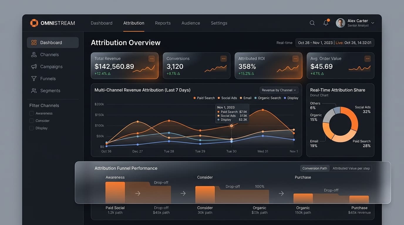 Analytics & Custom BI Dashboard